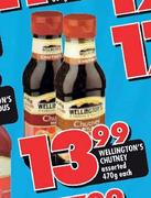 Wellington's Chutney Assorted-470g Each