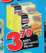 Moir's jelly Assorted-80g Each