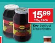 Koo Beetroot Sliced/Grated-780g Each