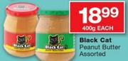 Black Cat Peanut Butter Assorted-400g Each
