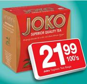 Joko Tagless Tea Bags-100's