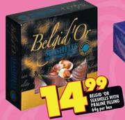 Belgid 'Or Seashells With Praline Filling-64g Per Box