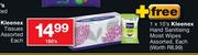 Kleenex Tissues Assorted-180's Each
