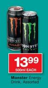 Monster Energy Drink Assorted-500ml Each