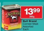 Bull Brand Corned Meat Assorted-300g Each