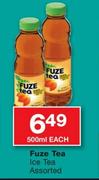 Fuze Tea Ice Tea Assorted-500ml Each