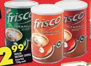 Frisco Instant Coffee Assorted-750g Each