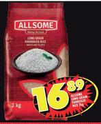 Allsome Long Grain Parboiled Rice-2kg