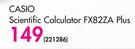 Casio Scientific Calculator Plus FX82ZA