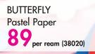 Butterfly Pastel Paper-Per Ream