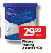 Pillsbury Frosting Assorted - 450g Each