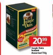 Jungle Oats Instant Assorted - 750g Each