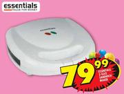 Essentials 2-Slice Sandwich Maker