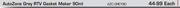 Autozone Grey RTV Gasket maker(AZC GREY90)-90ml Each