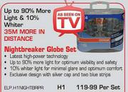 Nightbreaker Globe Set(ELP H1Nghtbapr HI)-Per Set