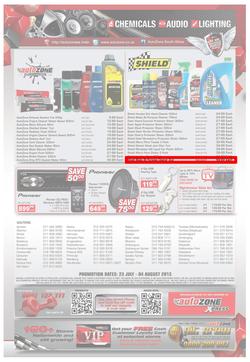 Autozone : Red Hot Winter Deals (23 Jul - 4 Aug 2013), page 4