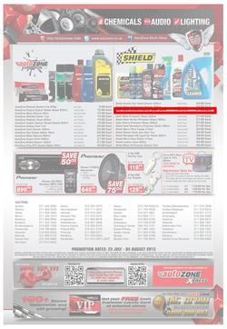 Autozone : Red Hot Winter Deals (23 Jul - 4 Aug 2013), page 4