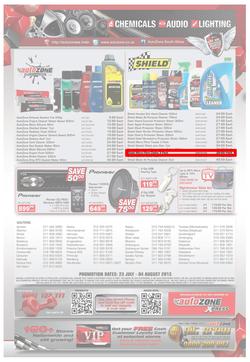Autozone : Red Hot Winter Deals (23 Jul - 4 Aug 2013), page 4