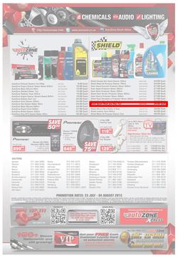 Autozone : Red Hot Winter Deals (23 Jul - 4 Aug 2013), page 4