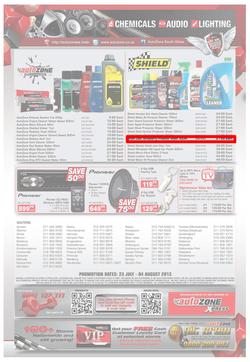 Autozone : Red Hot Winter Deals (23 Jul - 4 Aug 2013), page 4
