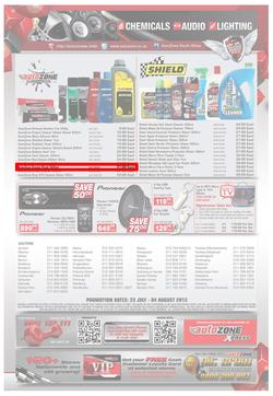 Autozone : Red Hot Winter Deals (23 Jul - 4 Aug 2013), page 4