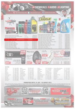 Autozone : Red Hot Winter Deals (23 Jul - 4 Aug 2013), page 4
