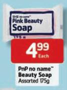 Pnp No Name Beauty Soap-175gm Each