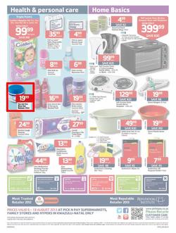 Pick N Pay KZN : More Ways To Save This Winter (6 Aug - 18 Aug 2013), page 4
