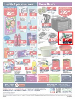 Pick N Pay KZN : More Ways To Save This Winter (6 Aug - 18 Aug 2013), page 4