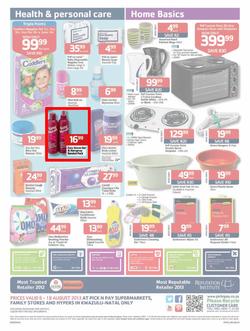 Pick N Pay KZN : More Ways To Save This Winter (6 Aug - 18 Aug 2013), page 4
