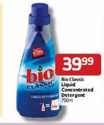 Bio Classic Liquid Concentrated Detergent-750ml