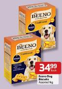 Beeno Dog Biscuits Assorted-1Kg Each