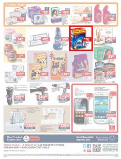 Pick N Pay Hyper Durban North & South : So Many Ways To Stock Up & Save ( 6 Aug - 18 Aug 2013), page 4