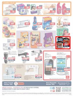 Pick N Pay Hyper Durban North & South : So Many Ways To Stock Up & Save ( 6 Aug - 18 Aug 2013), page 4