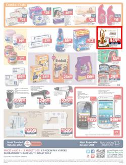 Pick N Pay Hyper Durban North & South : So Many Ways To Stock Up & Save ( 6 Aug - 18 Aug 2013), page 4
