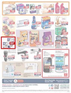 Pick N Pay Hyper Durban North & South : So Many Ways To Stock Up & Save ( 6 Aug - 18 Aug 2013), page 4
