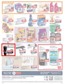 Pick N Pay Hyper Durban North & South : So Many Ways To Stock Up & Save ( 6 Aug - 18 Aug 2013), page 4
