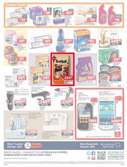 Pick N Pay Hyper Durban North & South : So Many Ways To Stock Up & Save ( 6 Aug - 18 Aug 2013), page 4