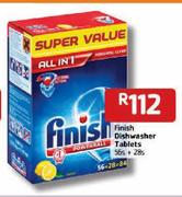 Finish Dishwasher Tablets-56's + 28's