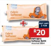 PnP Fabric Softener Refill Assorted-2 x 500ml