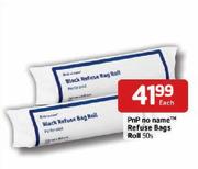 PnP no name Refuse Bags Roll-50's Each