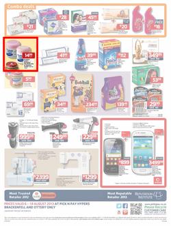 Pick N Pay Hyper Western Cape : So Many Ways To Stock Up & Save ( 6 Aug -18 Aug 2013), page 4