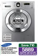 Samsung Metallic Washer/Dryer Combo-7kg/4kg(WD0704REU)