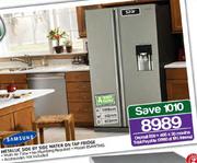 Samsung Metallic Side By Side Water On Tap Fridge-520Ltr(RSAWTMG)