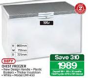 Defy Chest Freezer-195Ltr(DMF450)