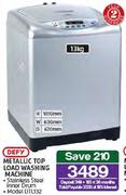 Defy Metallic Top Load Washing Machine-13kg(DTL132)