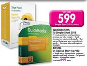 Quick Books Simple Start 2013