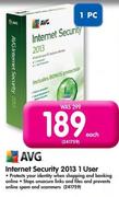 AVG Internet Security 2013 1 User-Each