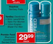 Protein Feed Shampoo/Conditioner-Per Pack