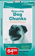 Housebrand Crunchy Dog Chunks-8Kg